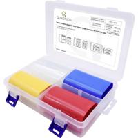 Quadrios 1905CA058 Accukrimpkous zonder lijm Transparant, Blauw, Geel, Rood 54 mm 28 mm Krimpverhouding:2:1 4 onderdelen - thumbnail