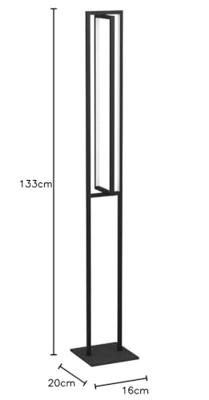 Eglo Led staande lampSiberia zwart - 900469