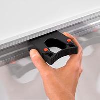 Aluminiumrail 90cm gereedschaphouder Toolflex - thumbnail