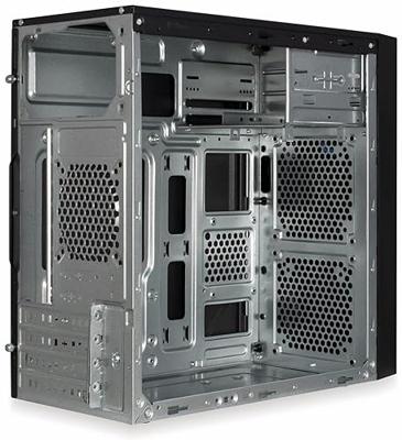 Inter-Tech IT-6505 Retro Micro-tower PC-behuizing Zwart