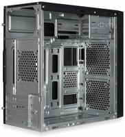 Inter-Tech IT-6505 Retro Micro-tower PC-behuizing Zwart - thumbnail