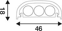 NeoMounts NS-CC050SILVER kabel beschermer - thumbnail