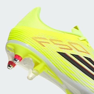 adidas F50 League IJzeren-Nop Voetbalschoenen (SG) Neongeel Zwart Rood adidas F50 League IJzeren-Nop Voetbalschoenen (SG) Neongeel Zwart Rood