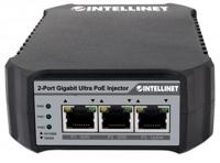 Intellinet 2-poorts Gigabit Ultra PoE-injector 1x50W 1x30W - thumbnail