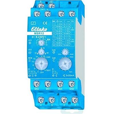 Eltako 22500501 MSR12-UC Multifunctioneel sensorrelais Multifunctioneel 24 V 1 stuk(s) Tijdsduur: 0.1 - 14400 s 2x NO Piece