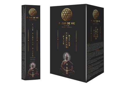 Fleur de Vie Wierook Five Tibetan Rites (12 pakjes van 15 gram)