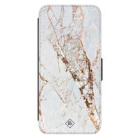 Samsung Galaxy S24 flipcase - Marmer goud - thumbnail