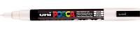 Uni-Posca Posca marker, afm pc-3m, lijndikte 0,9-1,3 mm, fijn, wit, 1 stuk - thumbnail