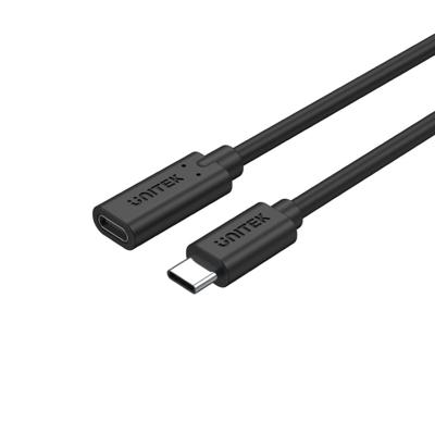 UNITEK C14086BK-1.5M USB-kabel USB 3.2 Gen 2 (3.1 Gen 2) USB C Zwart