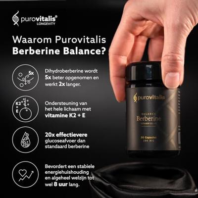 Purovitalis Balance Berberine Capsules Purovitalis Balance Berberine Capsules