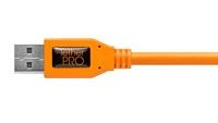 Tether Tools USB-kabel USB-mini-B stekker, USB-A stekker 0.50 m Oranje TET-CU51RT02-ORG - thumbnail