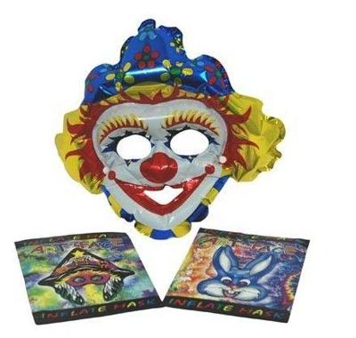 Van Der Doelen Opblaas masker assortie