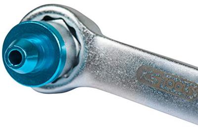 KS Tools 160.0727 Remontluchtingssleutel, extra kort, 8 mm, blauw