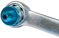 KS Tools 160.0727 Remontluchtingssleutel, extra kort, 8 mm, blauw - thumbnail