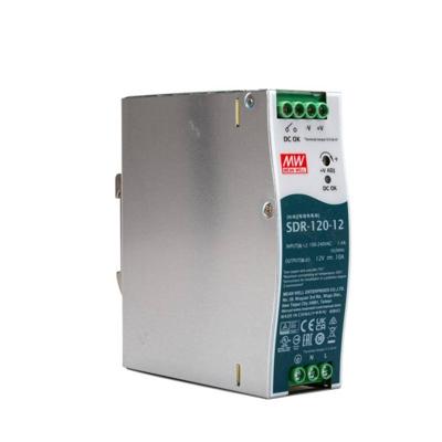 MEAN WELL SDR-120-12 DIN-rail netvoeding 12 V/DC 10 A 120 W Aantal uitgangen:1 x Inhoud 1 stuk(s)