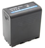 ChiliPower Sony NP-F970 / NP-F980U accu - Extra Power - 10.050mAh - met USB-in én USB-out - thumbnail