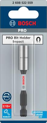 Bosch Accessoires PRO Standard Bit Holder Impact | 75 mm - 2608522559 Bosch Accessoires PRO Standard Bit Holder Impact | 75 mm - 2608522559