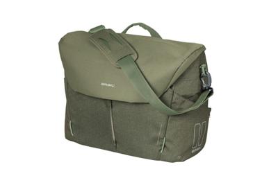 Basil b-safe commuter nordlicht - laptoptas - 17 liter - olijf groen