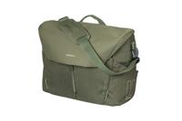 Basil b-safe commuter nordlicht - laptoptas - 17 liter - olijf groen - thumbnail
