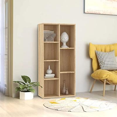VidaXL Boekenkast 50x25x106 cm bewerkt hout sonoma eikenkleurig VidaXL Boekenkast 50x25x106 cm bewerkt hout sonoma eikenkleurig