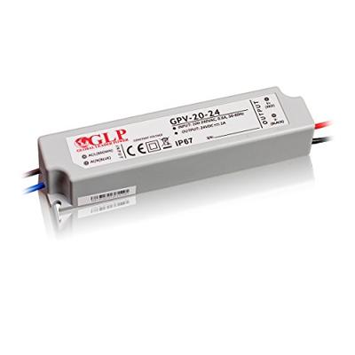 GLP LED voeding 20 watt 24VDC LED voeding - 24 volt