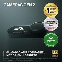 Hi-Res gecertificeerde DAC voor PC, Xbox en PlayStation - STEELSERIES - GAME DAC GEN 2 Xbox - Zwart - thumbnail