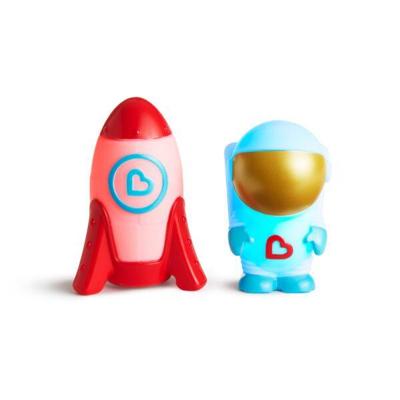 Munchkin badspeelgoed - Galaxy Buddies - 2-pack - vanaf 9 maanden - inclusief LED-lampje