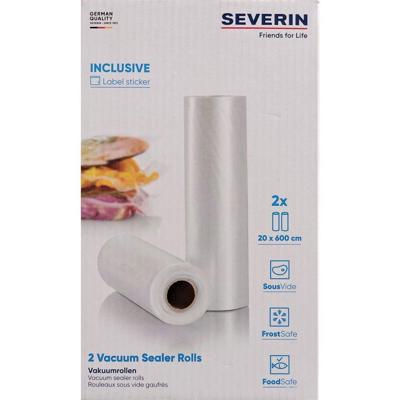 Severin vacuümfolierollen 20x600 2stuks