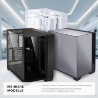 Lian Li O11VC computerbehuizing Tower Chroom - thumbnail