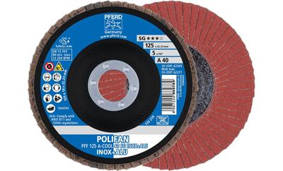 PFERD TOOLS 67654125 A-Cool Sg Inox + Alu Lamellenschijf Diameter 125 mm Boordiameter 22.23 mm 10 stuk(s)