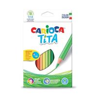 Carioca kleurpotlood Tita, 18 stuks in een kartonnen etui - thumbnail