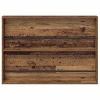 Tijdschrift Rek met plank Oudhout 100 x 12 x 70 cm Bewerkt hout - thumbnail
