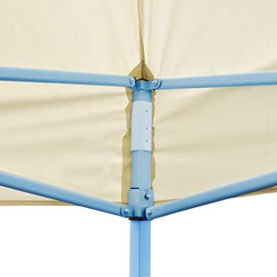 Partytent pop-up inklapbaar 3x6 m creme - thumbnail