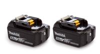Makita Accessoires Duopack Accu BL1850B 18V 5,0Ah met accu indicator (2 stuks) 197288-2 - thumbnail