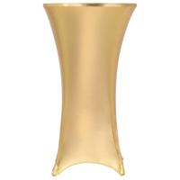 VidaXL 2 st tafelhoezen stretch 70 cm goud - thumbnail