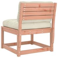 Tuinbanken met kussens 2 st massief douglashout - thumbnail