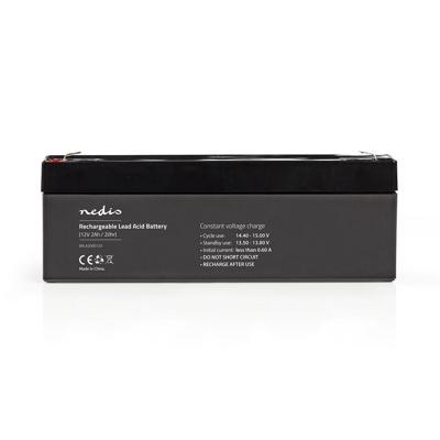 Oplaadbare Loodzuuraccu 12V | 2000 mAh | 178 x 34 x 66 mm