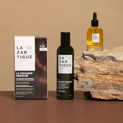 Lazartigue La Couleur Absolue Permanent Haircolour Pakket Blond Doré Set