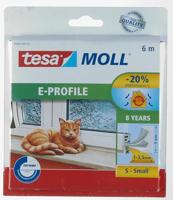 tesa E-PROFILE 05463-00120-00 Afdichtingstape tesamoll Wit (l x b) 6 m x 9 mm 1 stuk(s) - thumbnail
