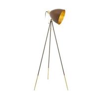 EGLO Chester 1 Vloerlamp - E27 - 149,5 cm - Roest|Goud - thumbnail