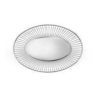 Alessi Oval Wire Fruitmand ovaal 20 x 28 cm - thumbnail