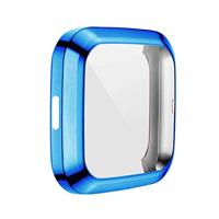 Fitbit Versa 2 Soft TPU case (volledig beschermd) - Blauw - thumbnail