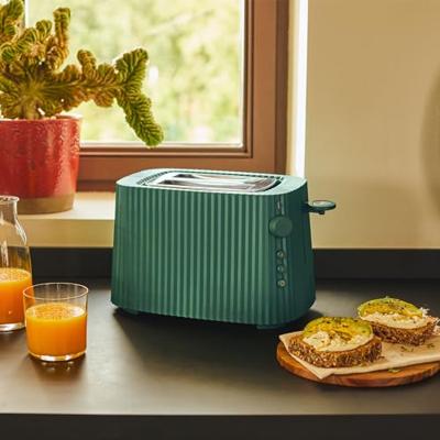 Alessi Broodrooster Plissé - 6 standen - Groen - Michele de Lucchi - MDL08 GR