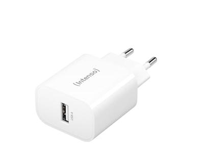 Intenso W5A USB-oplader 5 W 1x USB-A Wit Binnen