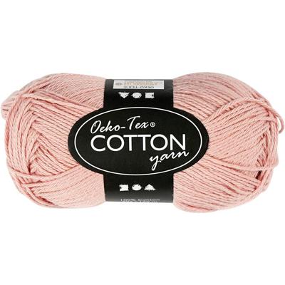 Creativ Company Katoengaren, beige, 50gr, 170m