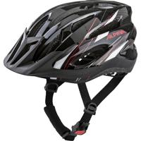 Alpina sports mtb helm mtb17 54-58 glans zwart/wit/rood - thumbnail