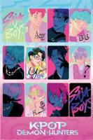 Poster K-Pop Demon Hunters - Light and Dark 61x91,5cm - thumbnail