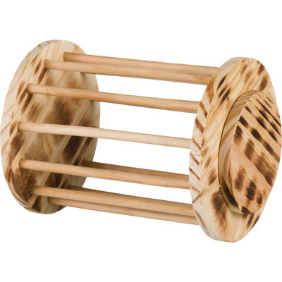 Trixie hooiruif met deksel hout gevlamd Trixie hooiruif met deksel hout gevlamd