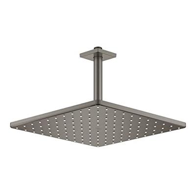 Grohe Regendoucheset Rainshower Mono Cube 31 cm met Plafondarm Hard Graphite Geborsteld
