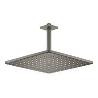 Grohe Regendoucheset Rainshower Mono Cube 31 cm met Plafondarm Hard Graphite Geborsteld - thumbnail